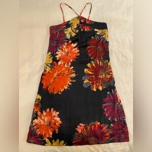 Martin + Osa Silk Fliral Dress - XS